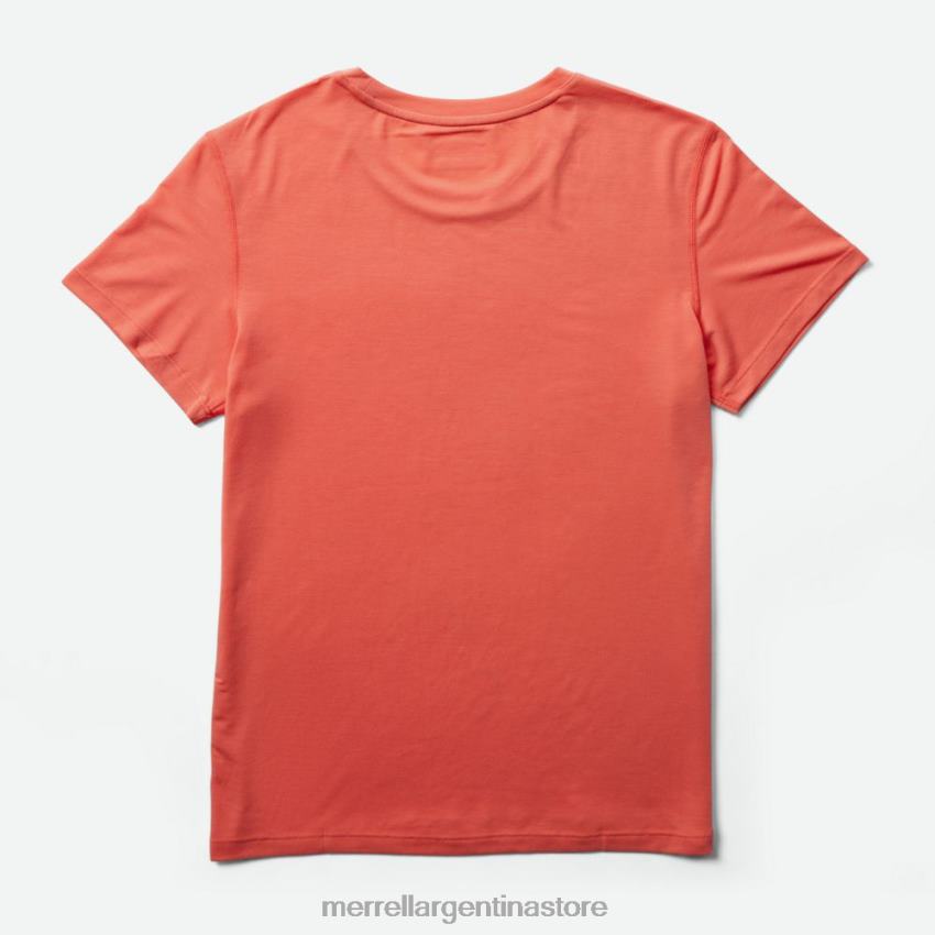 mujer ropa eco de durazno NL2ZZ1000 Merrell camiseta de todos los días con tencel (jws26442-628)