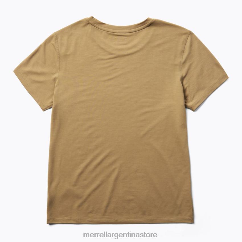 mujer ropa madera de olmo NL2ZZ1003 Merrell camiseta de todos los días con tencel (jws26442-168)