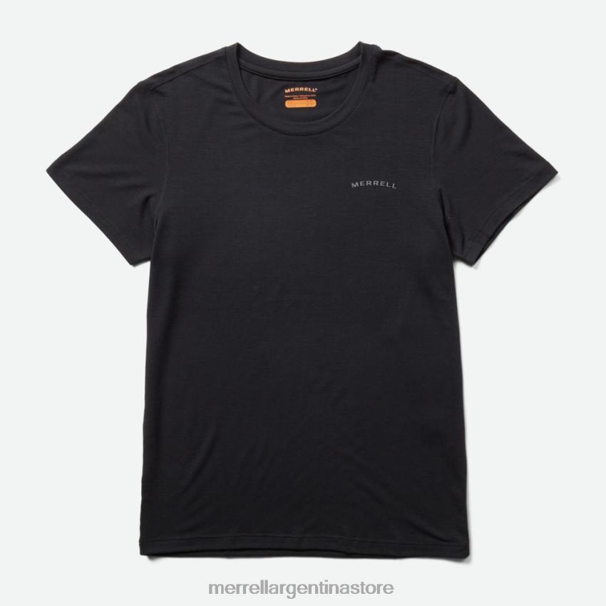 mujer ropa negro NL2ZZ1002 Merrell camiseta de todos los días con tencel (jws26442-010)