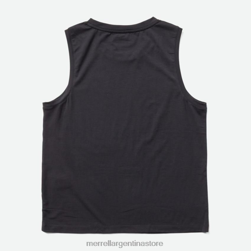 mujer ropa negro NL2ZZ1076 Merrell tanque diario con tencel (jws26360-010)
