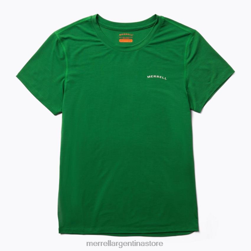 mujer ropa verde abundante NL2ZZ1001 Merrell camiseta de todos los días con tencel (jws26442-320)