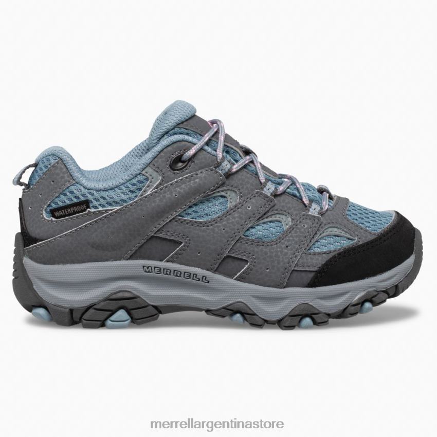 niños zapatos altitud NL2ZZ1477 Merrell zapatillas impermeables moab 3 low lace (mk165706)