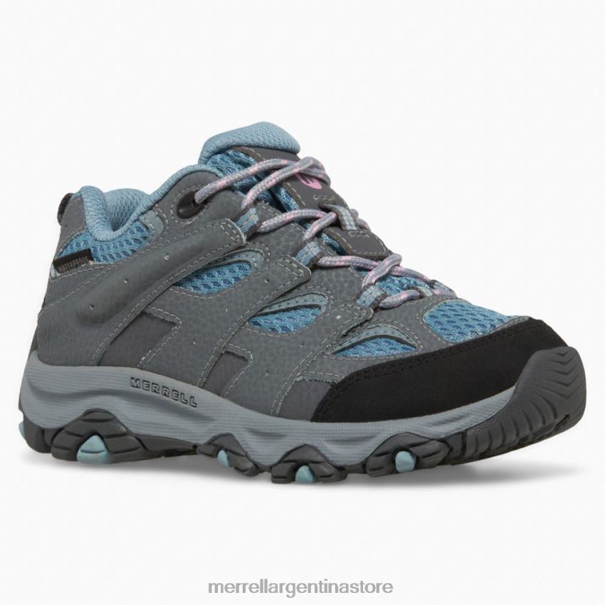 niños zapatos altitud NL2ZZ1477 Merrell zapatillas impermeables moab 3 low lace (mk165706)