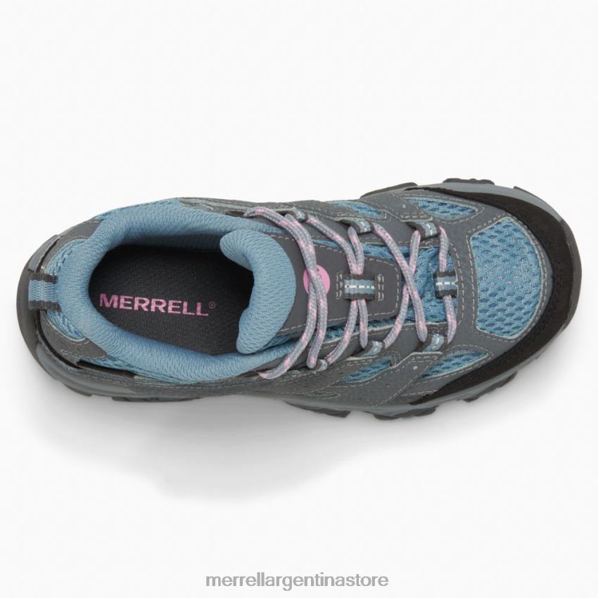 niños zapatos altitud NL2ZZ1477 Merrell zapatillas impermeables moab 3 low lace (mk165706)