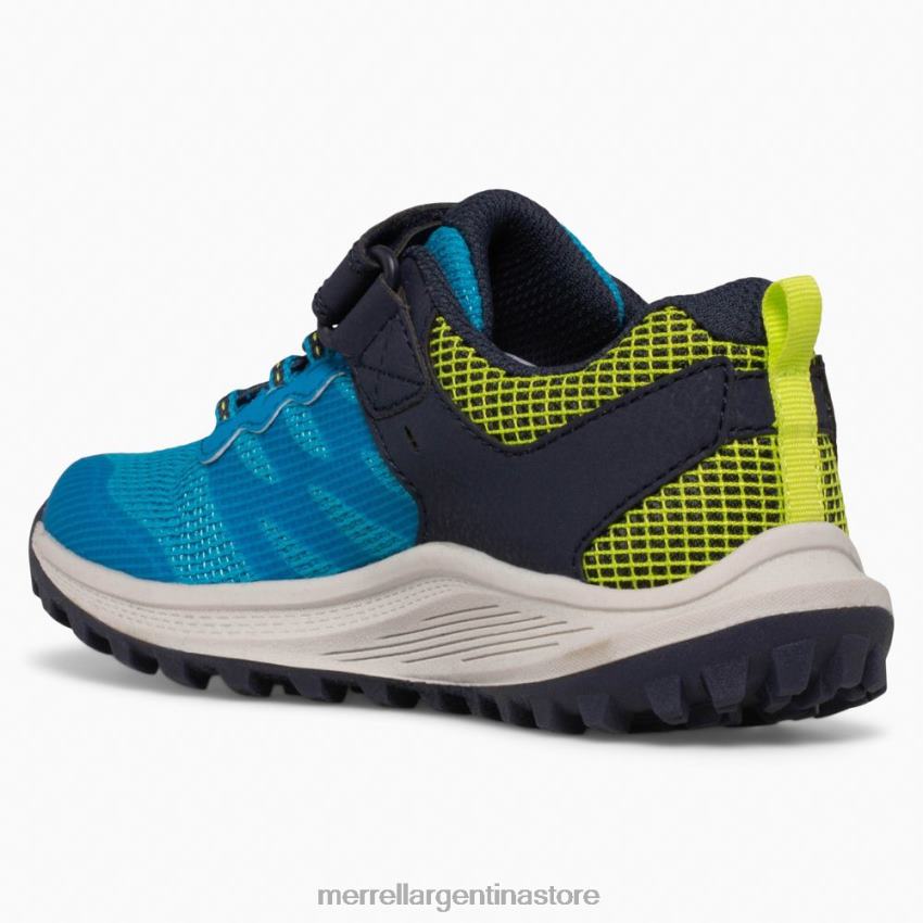 niños zapatos azul NL2ZZ1357 Merrell zapatillas nova 3 (mk266784)