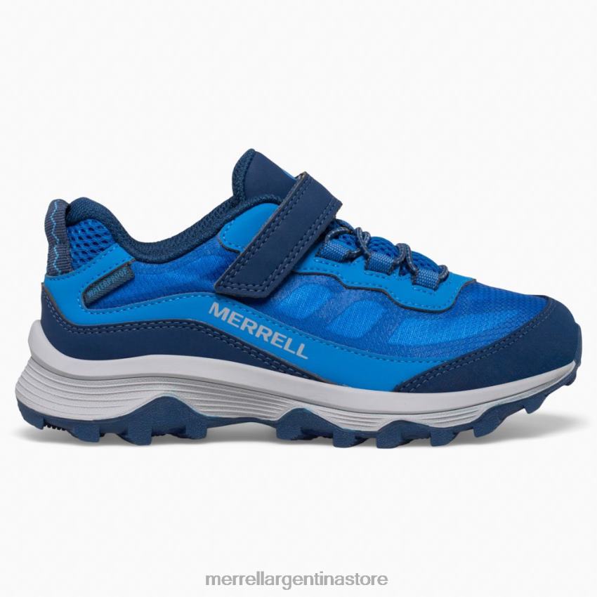 niños zapatos azul NL2ZZ1363 Merrell moab speed low a/c resistente al agua (mk265979)