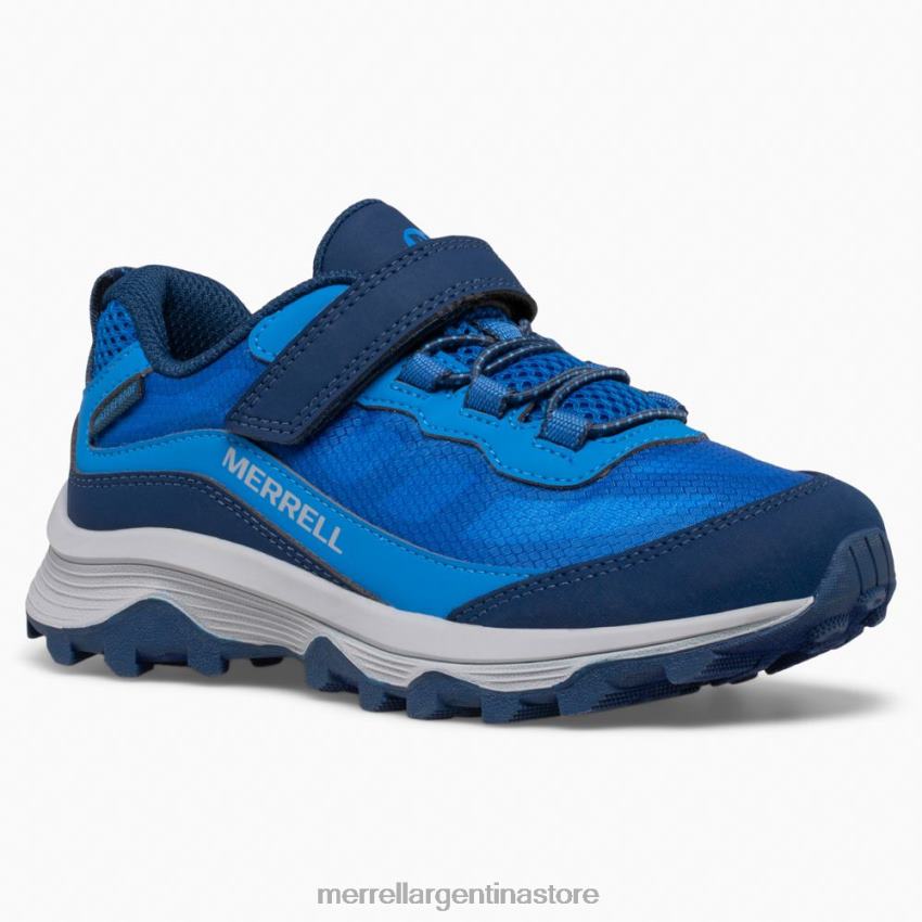 niños zapatos azul NL2ZZ1363 Merrell moab speed low a/c resistente al agua (mk265979)