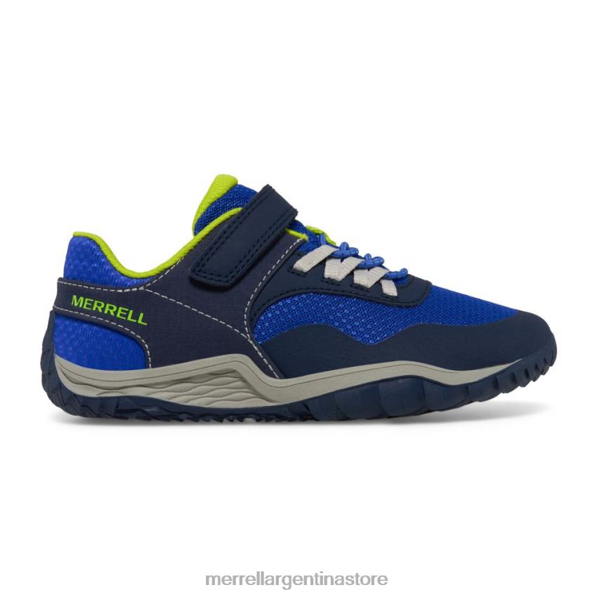 niños zapatos azul/lima NL2ZZ1441 Merrell guante trail 7 aire acondicionado (mk266791k)