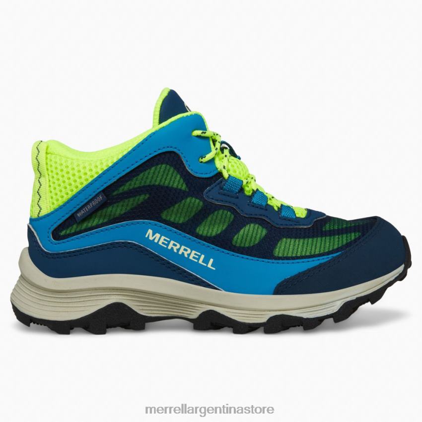 niños zapatos azul marino/hola a saber NL2ZZ1380 Merrell moab speed mid resistente al agua (mk266776)