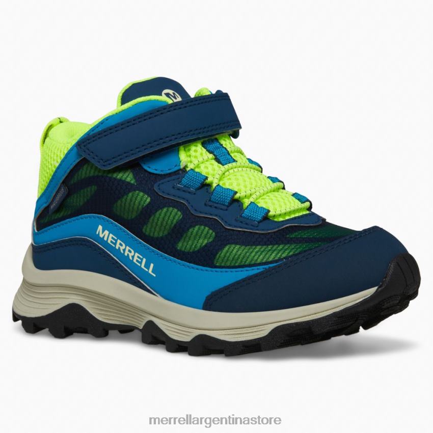 niños zapatos azul marino/hola a saber NL2ZZ1384 Merrell moab speed mid a/c impermeable (mk267121)
