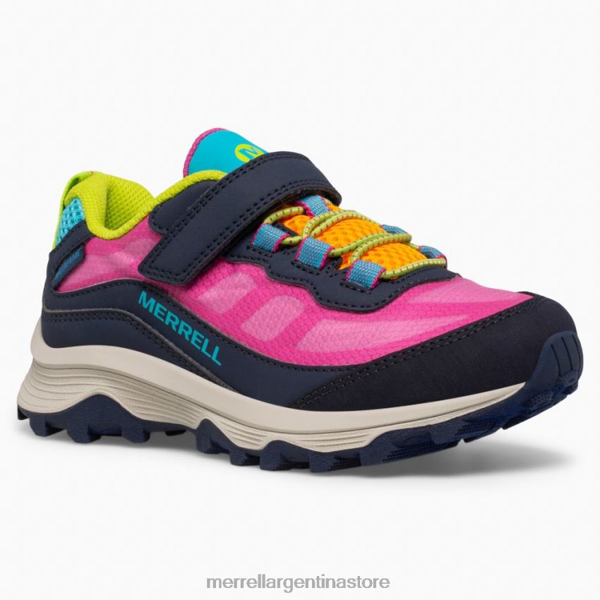 niños zapatos azul marino/multi NL2ZZ1367 Merrell moab speed low a/c resistente al agua (mk166216)