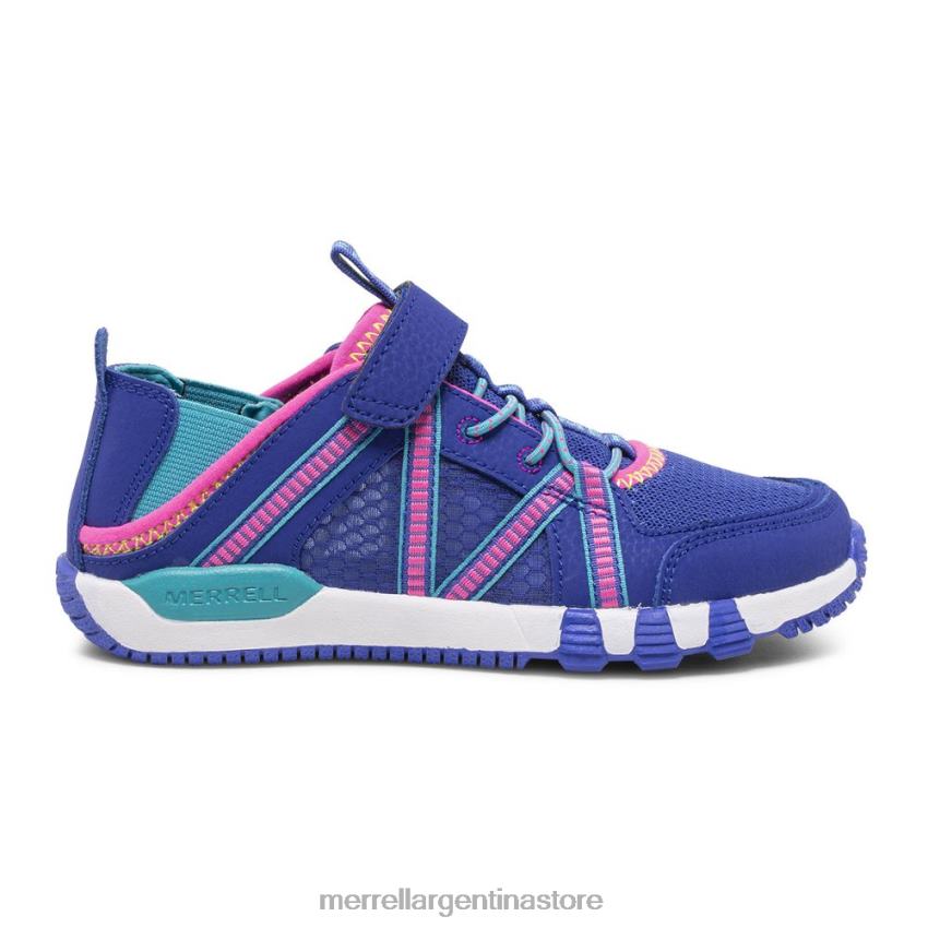niños zapatos azul/turquesa NL2ZZ1497 Merrell sandalia hidro free roam (mk164951k)
