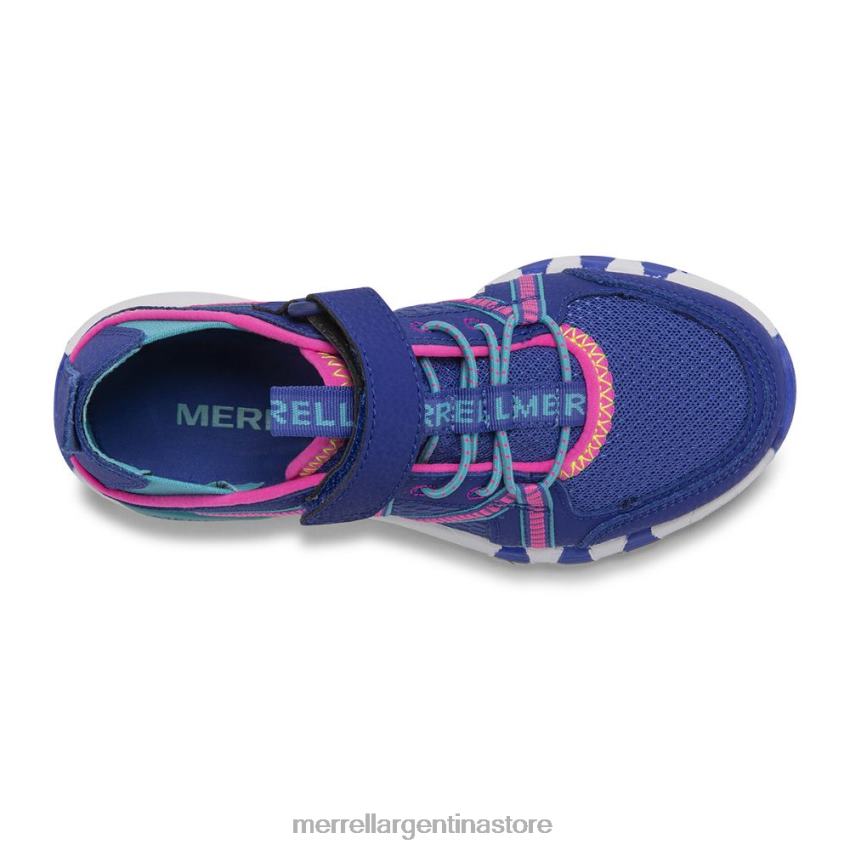 niños zapatos azul/turquesa NL2ZZ1497 Merrell sandalia hidro free roam (mk164951k)
