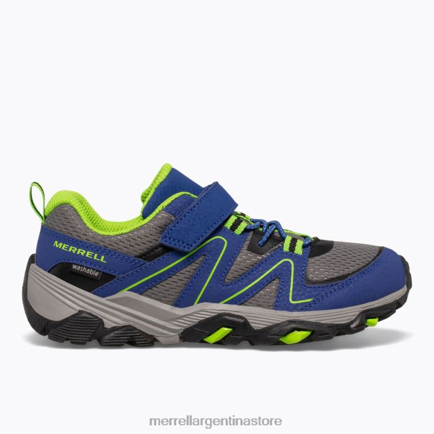 niños zapatos azul verde NL2ZZ1350 Merrell búsqueda de senderos (mk262619)