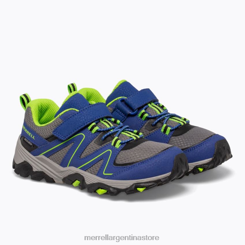 niños zapatos azul verde NL2ZZ1350 Merrell búsqueda de senderos (mk262619)