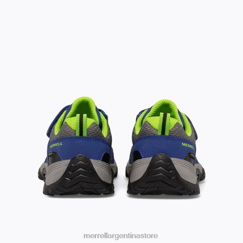 niños zapatos azul verde NL2ZZ1350 Merrell búsqueda de senderos (mk262619)