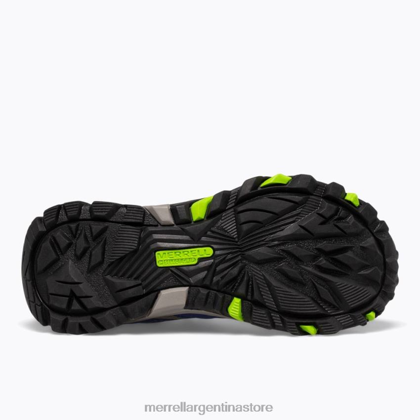 niños zapatos azul verde NL2ZZ1350 Merrell búsqueda de senderos (mk262619)