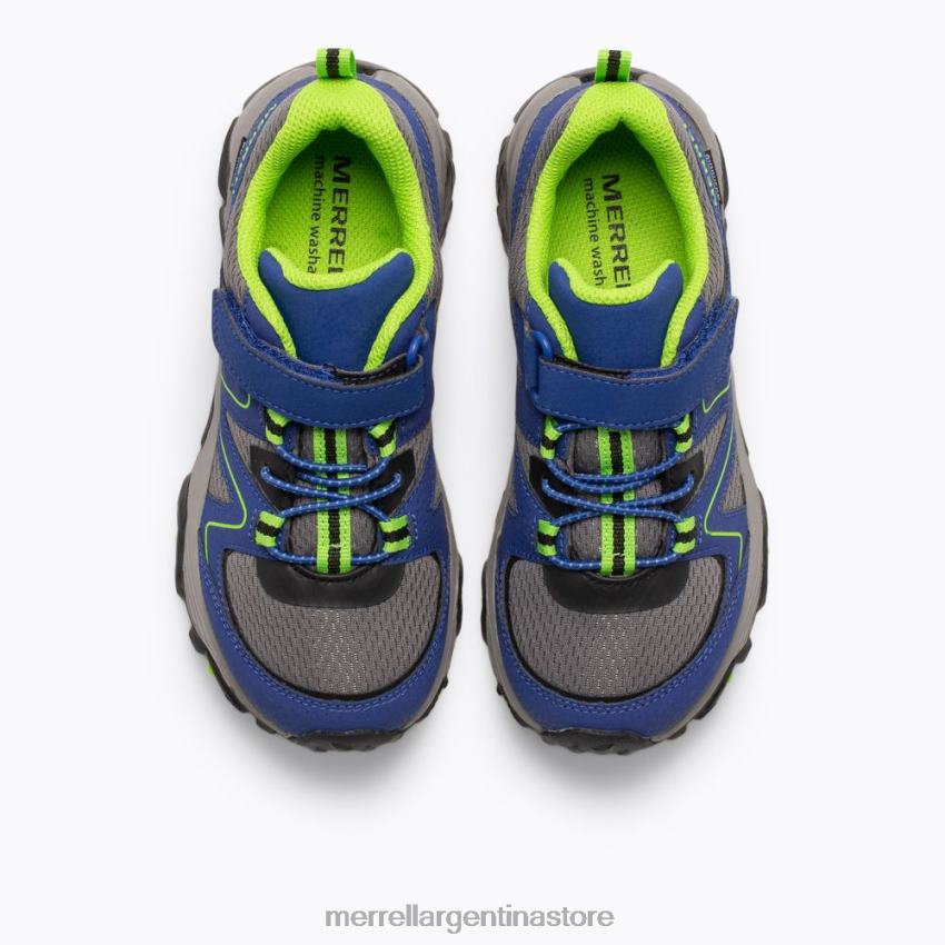 niños zapatos azul verde NL2ZZ1350 Merrell búsqueda de senderos (mk262619)