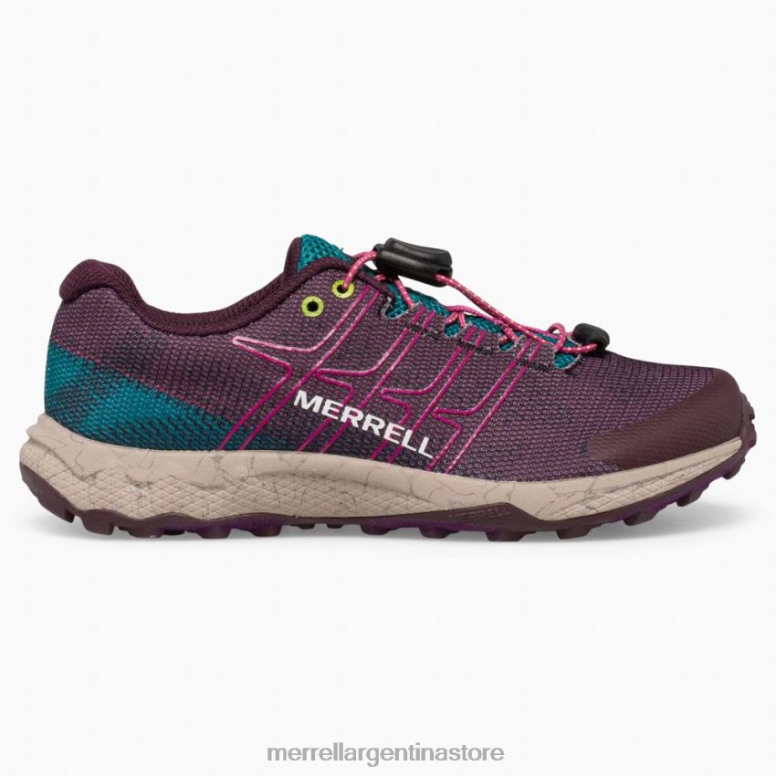 niños zapatos burdeos NL2ZZ1391 Merrell aire acondicionado bajo de vuelo moab (mk165737)