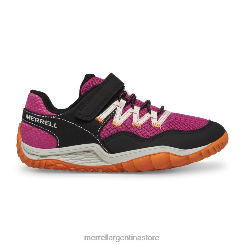 niños zapatos fucsia/negro NL2ZZ1439 Merrell guante trail 7 aire acondicionado (mk166794k)