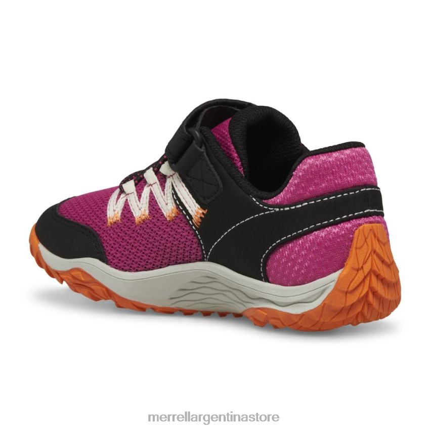 niños zapatos fucsia/negro NL2ZZ1439 Merrell guante trail 7 aire acondicionado (mk166794k)