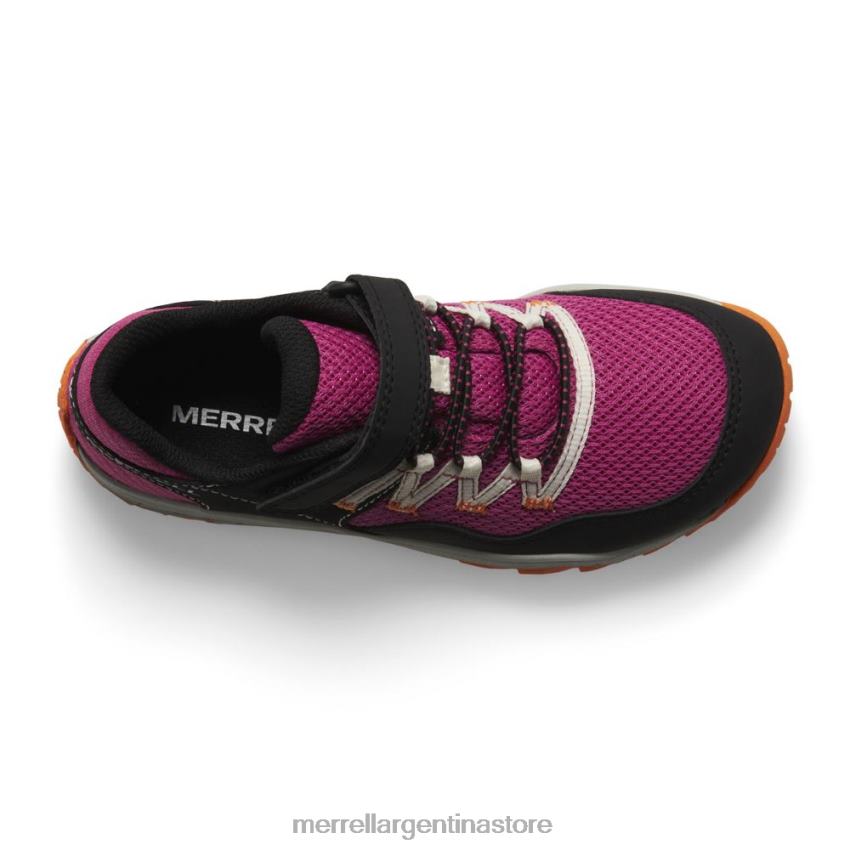niños zapatos fucsia/negro NL2ZZ1439 Merrell guante trail 7 aire acondicionado (mk166794k)