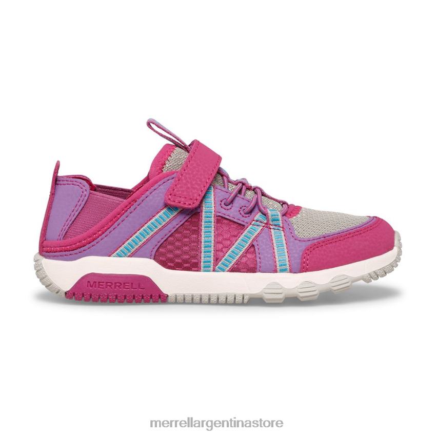 niños zapatos fucsia/turq NL2ZZ1498 Merrell sandalia hidro free roam (mk165669k)