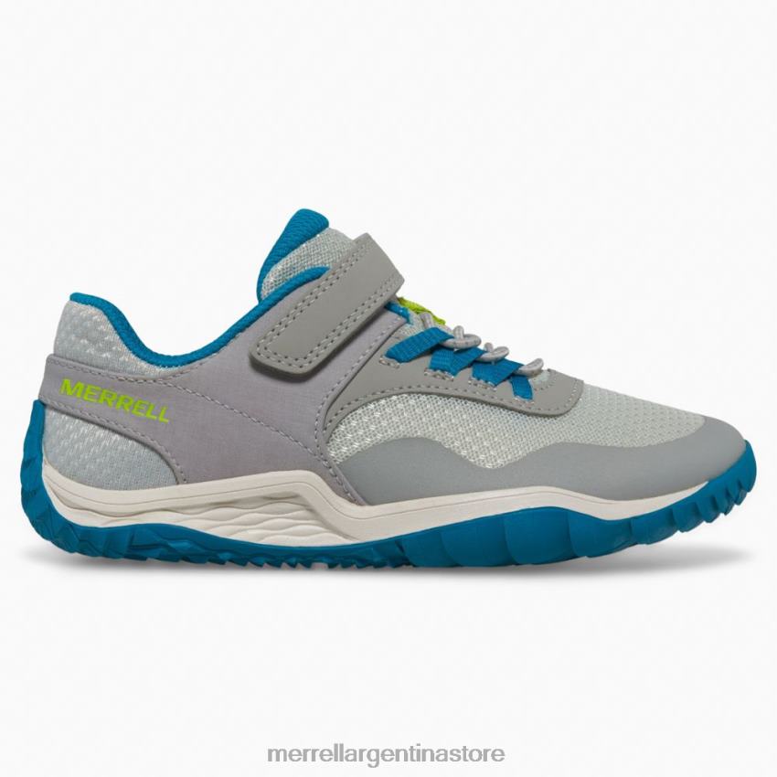 niños zapatos gris/azul/lima NL2ZZ1442 Merrell guante trail 7 aire acondicionado (mk266793)