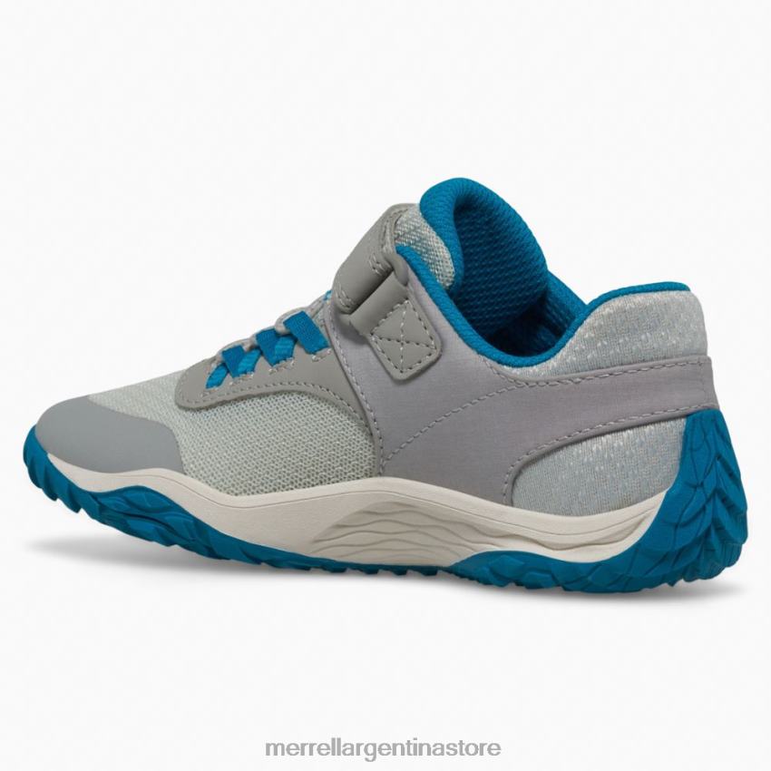 niños zapatos gris/azul/lima NL2ZZ1442 Merrell guante trail 7 aire acondicionado (mk266793)