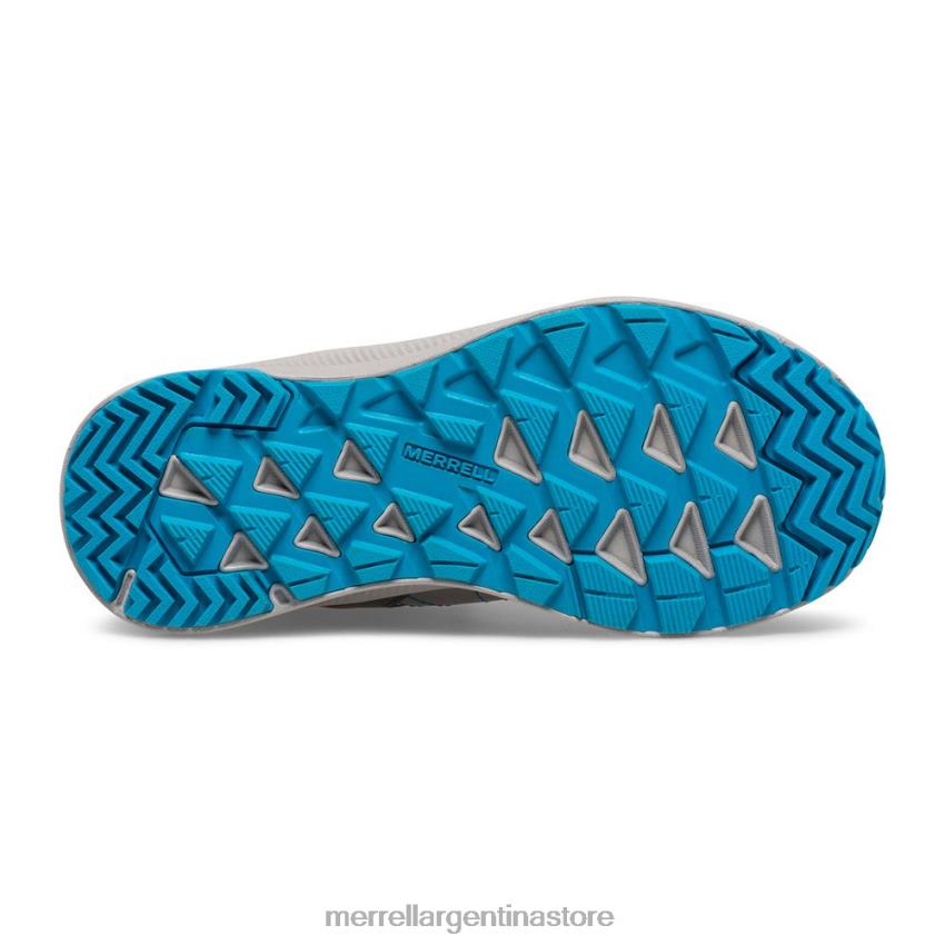 niños zapatos gris/turquesa NL2ZZ1510 Merrell bota impermeable greylock (mk165225)