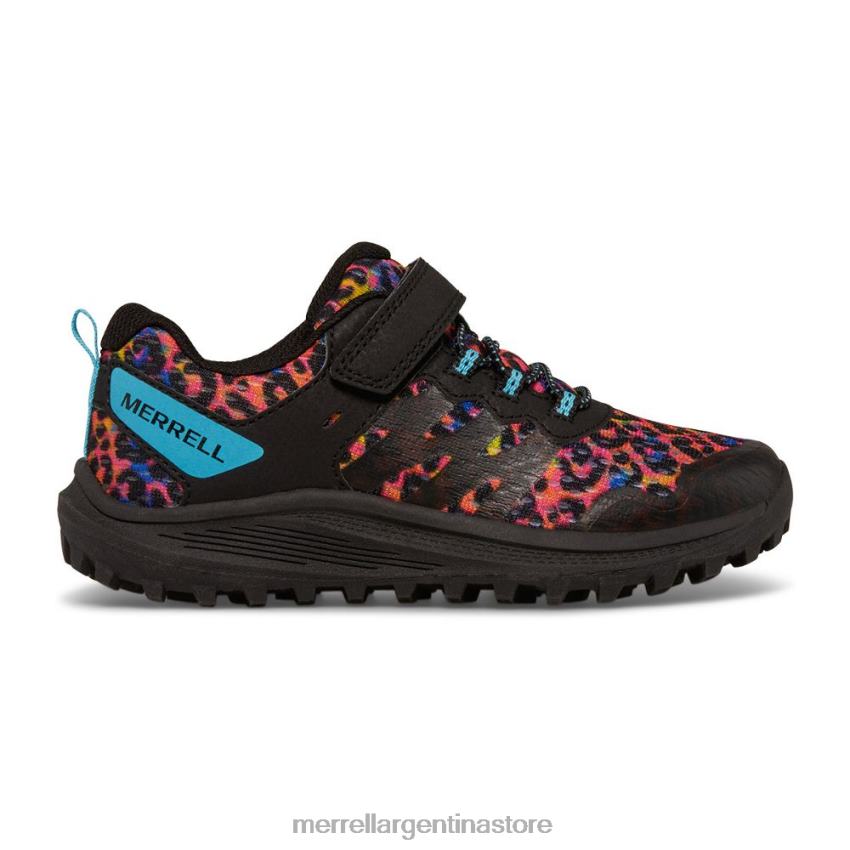 niños zapatos leopardo arcoiris NL2ZZ1359 Merrell zapatillas nova 3 (mk166788)