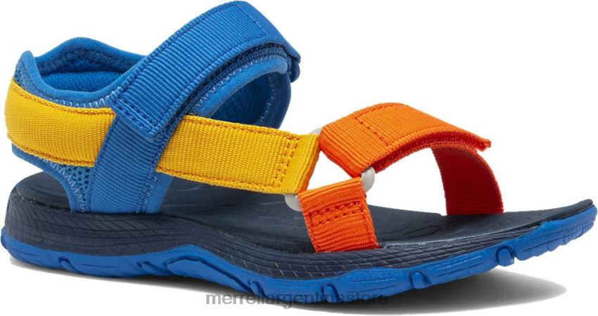 niños zapatos multi azul NL2ZZ1399 Merrell sandalia con tribanda kahuna (mk264947k)
