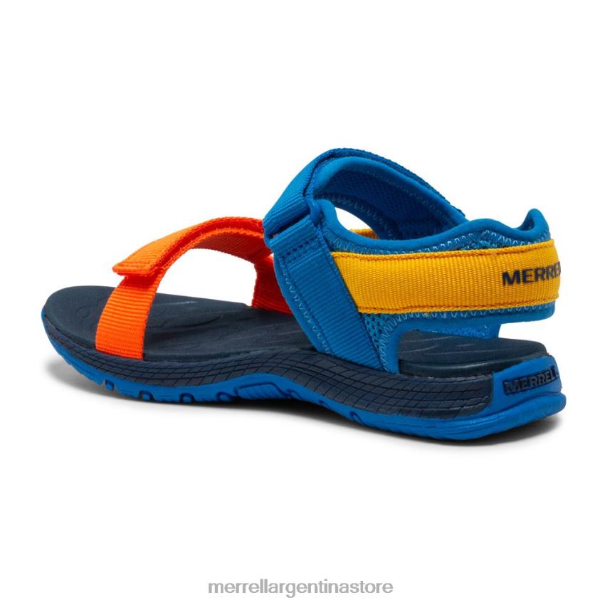 niños zapatos multi azul NL2ZZ1399 Merrell sandalia con tribanda kahuna (mk264947k)