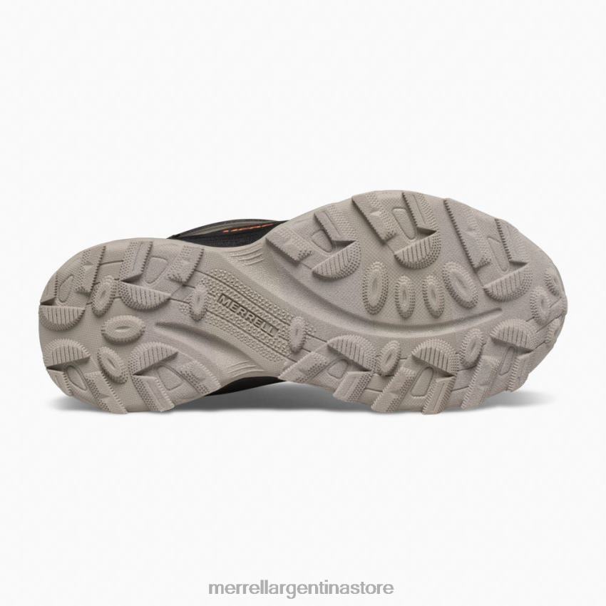 niños zapatos negro NL2ZZ1378 Merrell moab speed mid resistente al agua (mk265424)