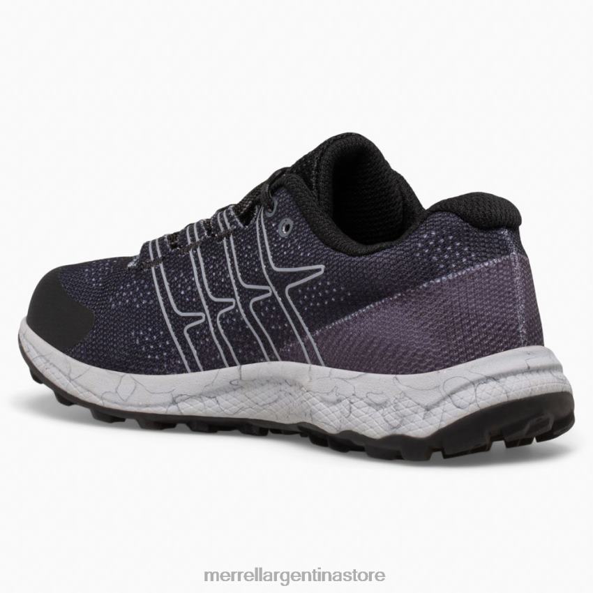 niños zapatos negro NL2ZZ1435 Merrell vuelo moab bajo (mk265733)