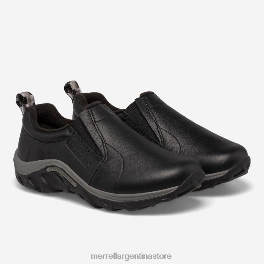 niños zapatos negro NL2ZZ1473 Merrell cuero moc selva (j95619)
