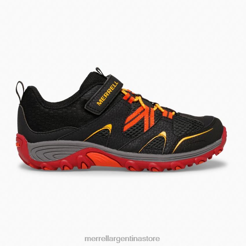 niños zapatos negro/gris/rojo NL2ZZ1460 Merrell zapato cazador de senderos (mk265717)