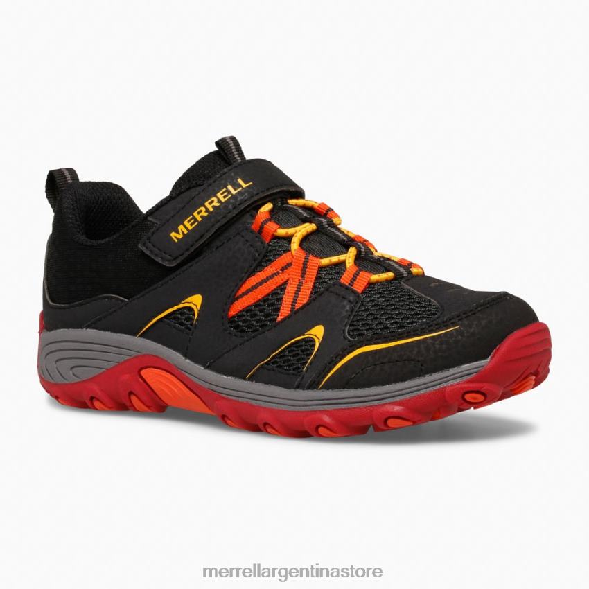 niños zapatos negro/gris/rojo NL2ZZ1460 Merrell zapato cazador de senderos (mk265717)