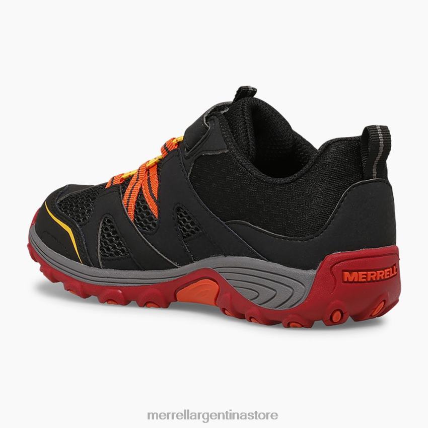 niños zapatos negro/gris/rojo NL2ZZ1460 Merrell zapato cazador de senderos (mk265717)