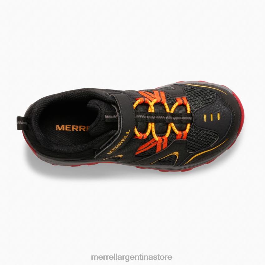 niños zapatos negro/gris/rojo NL2ZZ1460 Merrell zapato cazador de senderos (mk265717)