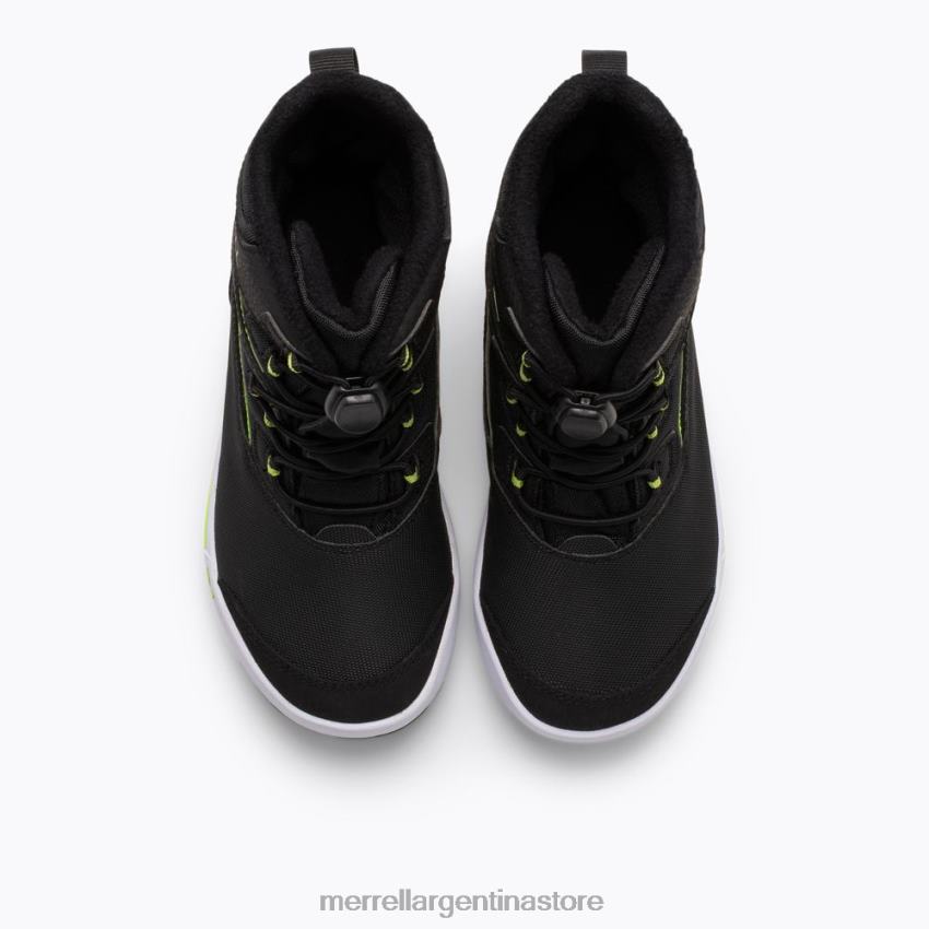 niños zapatos negro/gris/verde NL2ZZ1480 Merrell bota snow bank 3.0 (mk265035k)