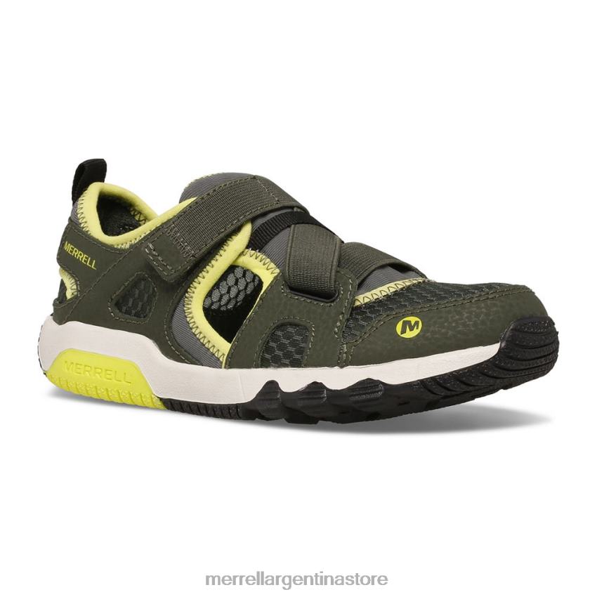 niños zapatos oliva/lima NL2ZZ1501 Merrell sandalia hydro free roam monarca (mk265670k)