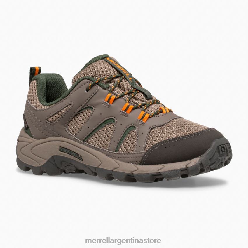 niños zapatos roca NL2ZZ1448 Merrell zapatillas impermeables con cordones bajos oakcreek (mk264771)