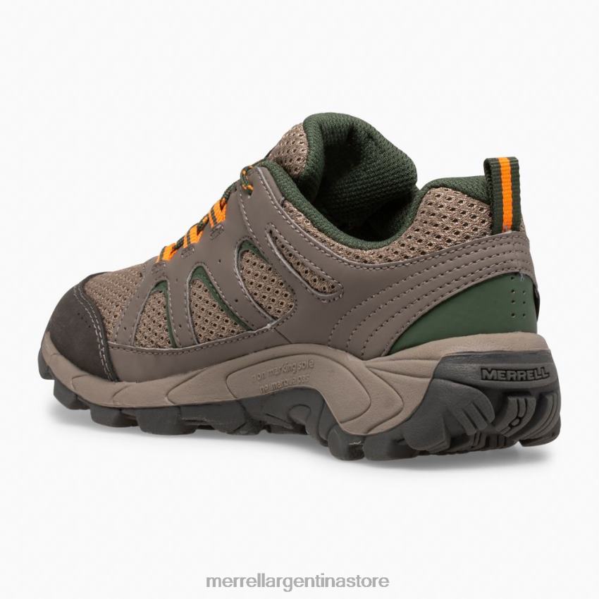 niños zapatos roca NL2ZZ1448 Merrell zapatillas impermeables con cordones bajos oakcreek (mk264771)