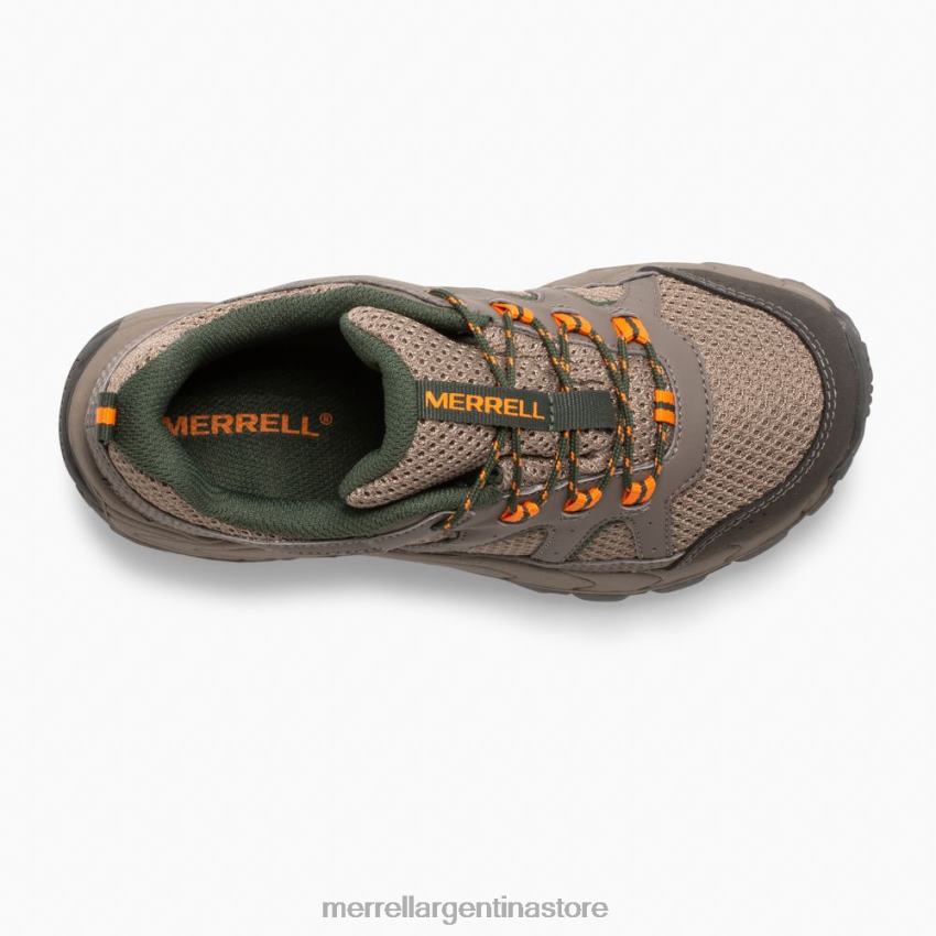 niños zapatos roca NL2ZZ1448 Merrell zapatillas impermeables con cordones bajos oakcreek (mk264771)