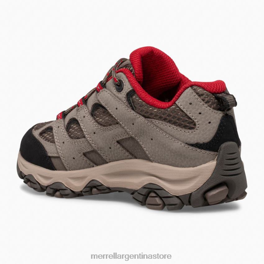 niños zapatos roca roja NL2ZZ1478 Merrell zapatillas impermeables moab 3 low lace (mk265705)
