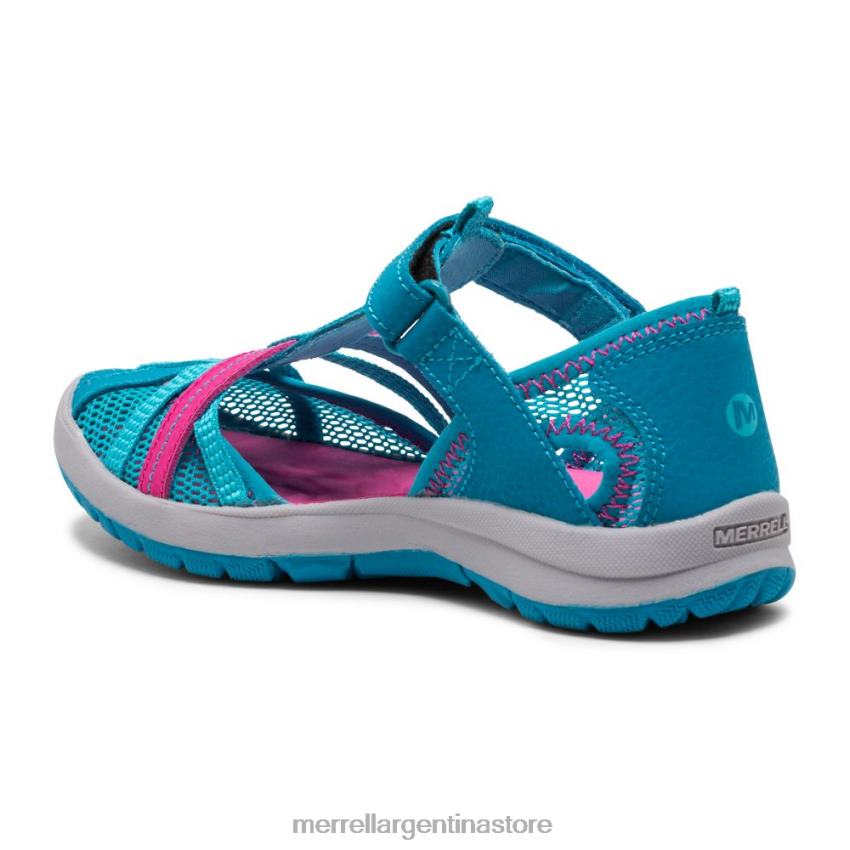 niños zapatos turquesa NL2ZZ1416 Merrell sandalia libélula (mk164456k)
