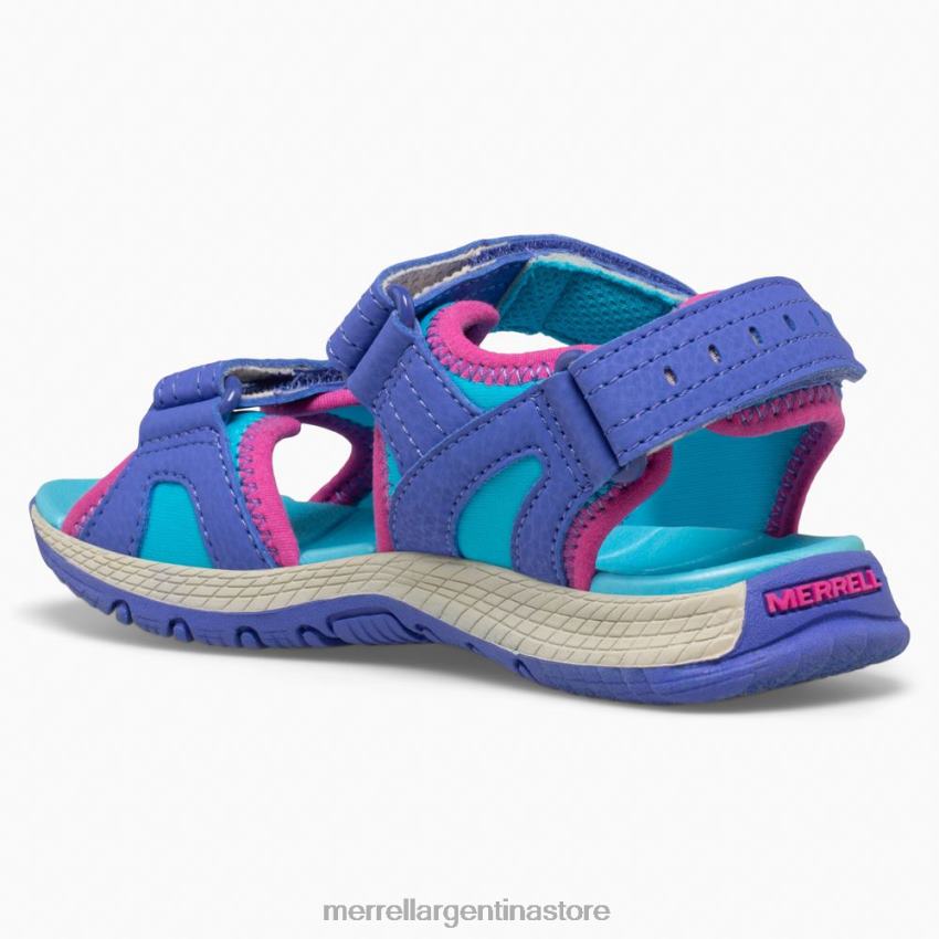 niños zapatos turquesa/morado NL2ZZ1404 Merrell sandalia pantera 2.0 (mk165939)