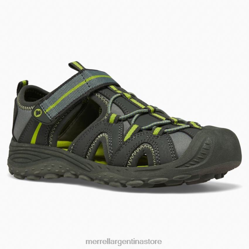 niños zapatos verde oliva NL2ZZ1476 Merrell sandalia hidro 2 (mk266973)
