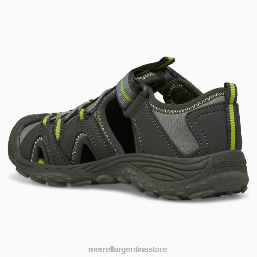 niños zapatos verde oliva NL2ZZ1476 Merrell sandalia hidro 2 (mk266973)